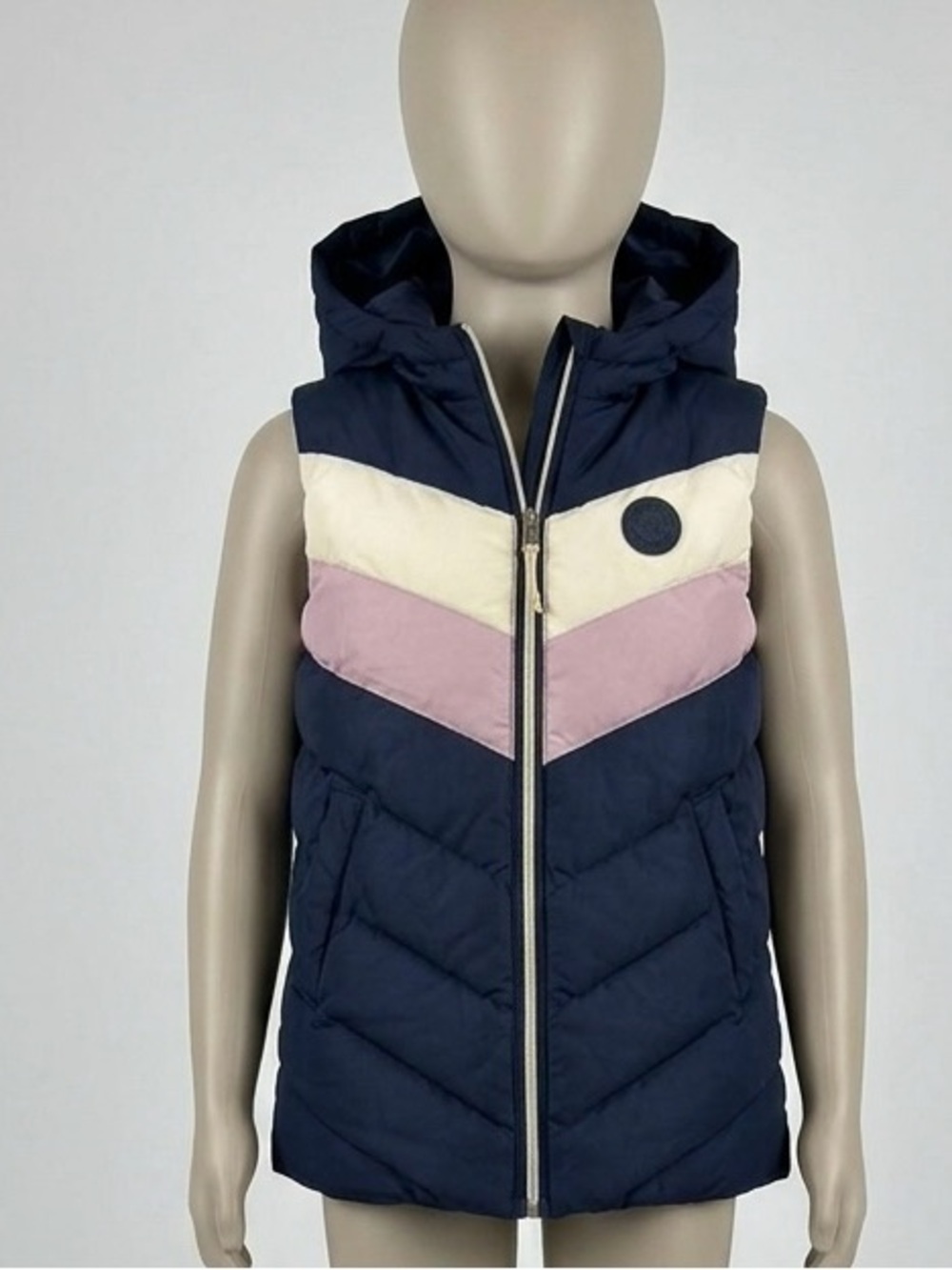 Threadgirls Hooded Puffer Vest 7-8 years